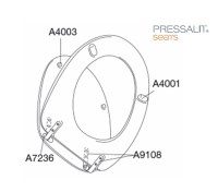 RECAMBIOS ASIENTO y TAPA INODORO PRESSALIT 2000
